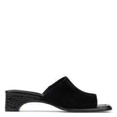 CLODIE Black Suede - Donald Pliner Casual