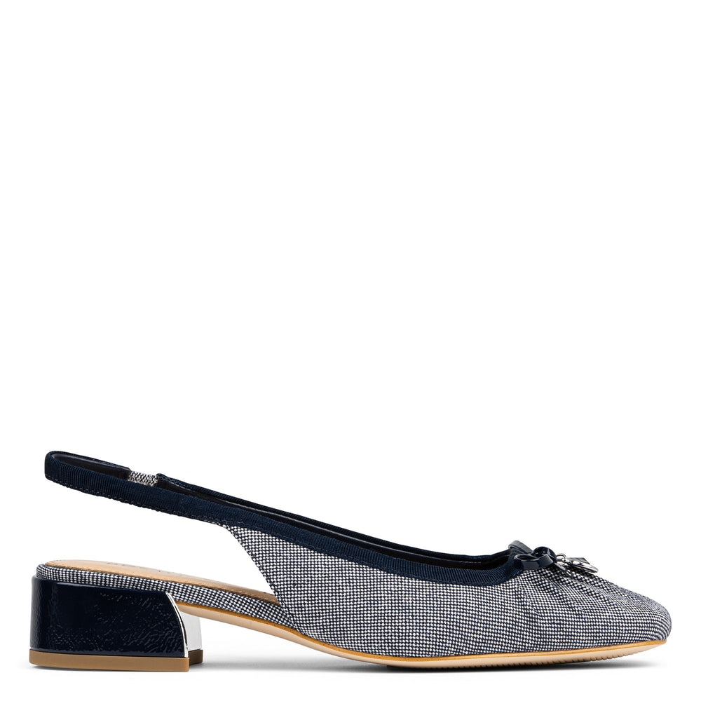 DARAH Navy Canvas - Donald Pliner Casual