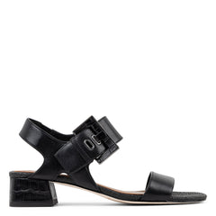 VIXI Black Leather - Donald Pliner Casual