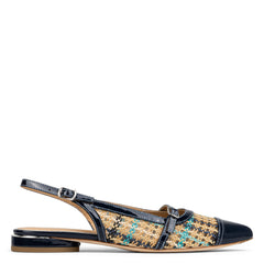 ROZAMAY Navy Multi - Donald Pliner Casual