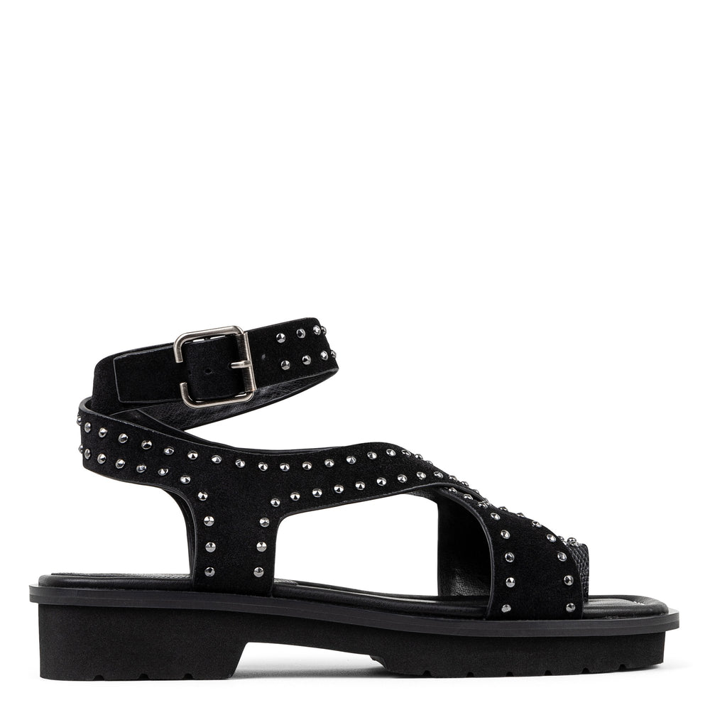 THALITA Black Suede - Donald Pliner Casual