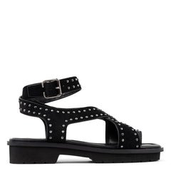 THALITA Black Suede - Donald Pliner Casual