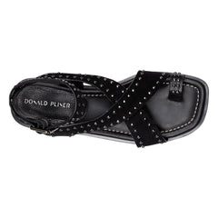 THALITA Black Suede - Donald Pliner Casual