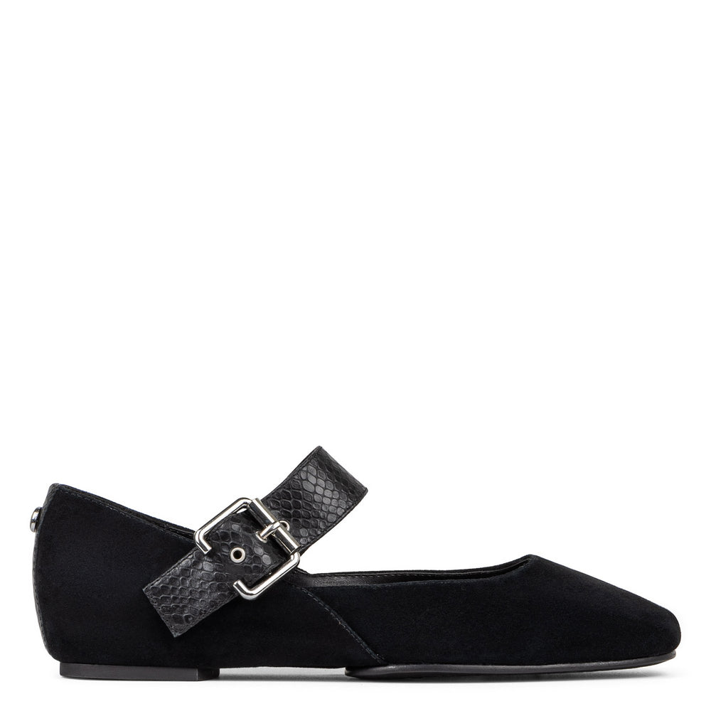 LIANE Black Suede - Donald Pliner Casual