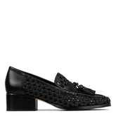ARROYO Black Raffia - Donald Pliner Casual