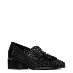 ARROYO Black Raffia - Donald Pliner Casual