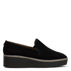 WALLIS Black Suede - Donald Pliner Casual