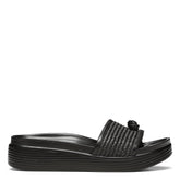 FARRAH Black Raffia - Donald Pliner Casual