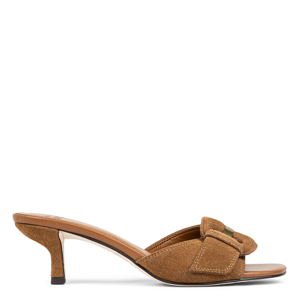 CHERRY Saddle Suede - Donald Pliner Casual