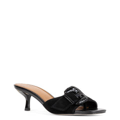 CHERRY Black Suede - Donald Pliner Casual