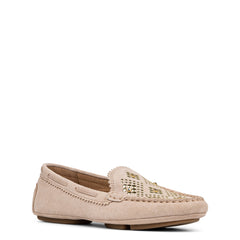REBINA EMBELLISHED Sand Suede - Donald Pliner Casual
