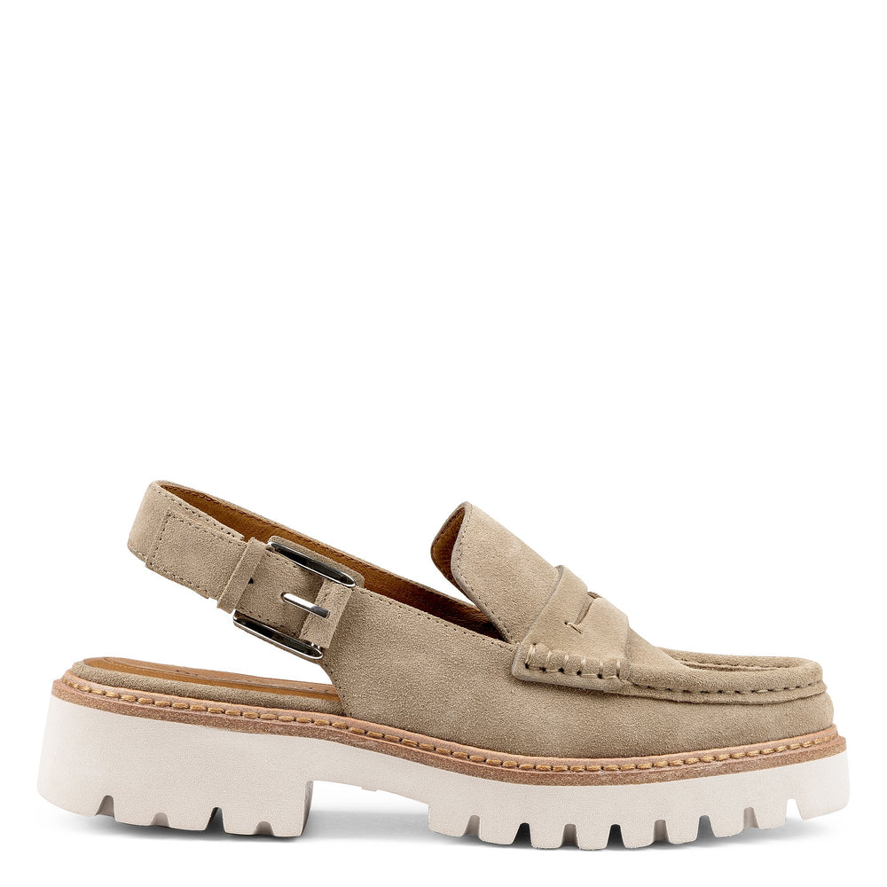 HALIE Taupe Suede - Donald Pliner Casual