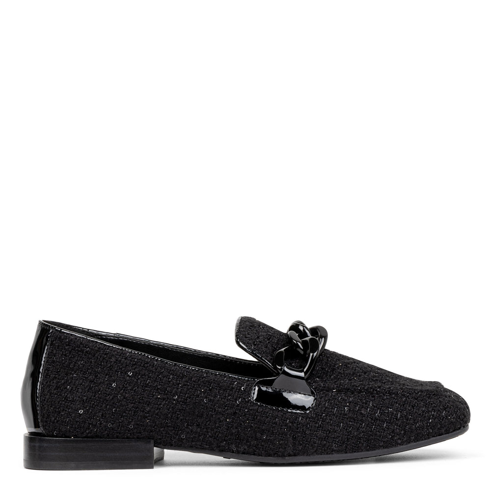 BETHANY Black Bouclé - Donald Pliner Casual