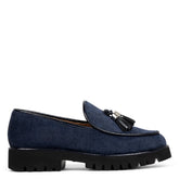 ECLIPSE Navy Suede - Donald Pliner Casual
