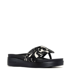 FIFI Natural Black Brocade - Donald Pliner Casual