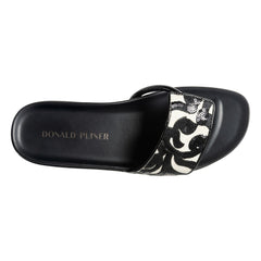 FIFI Natural Black Brocade - Donald Pliner Casual