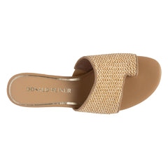 MELROS Camel Raffia - Donald Pliner Casual