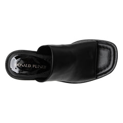 JAYLYN Black Leather - Donald Pliner Casual