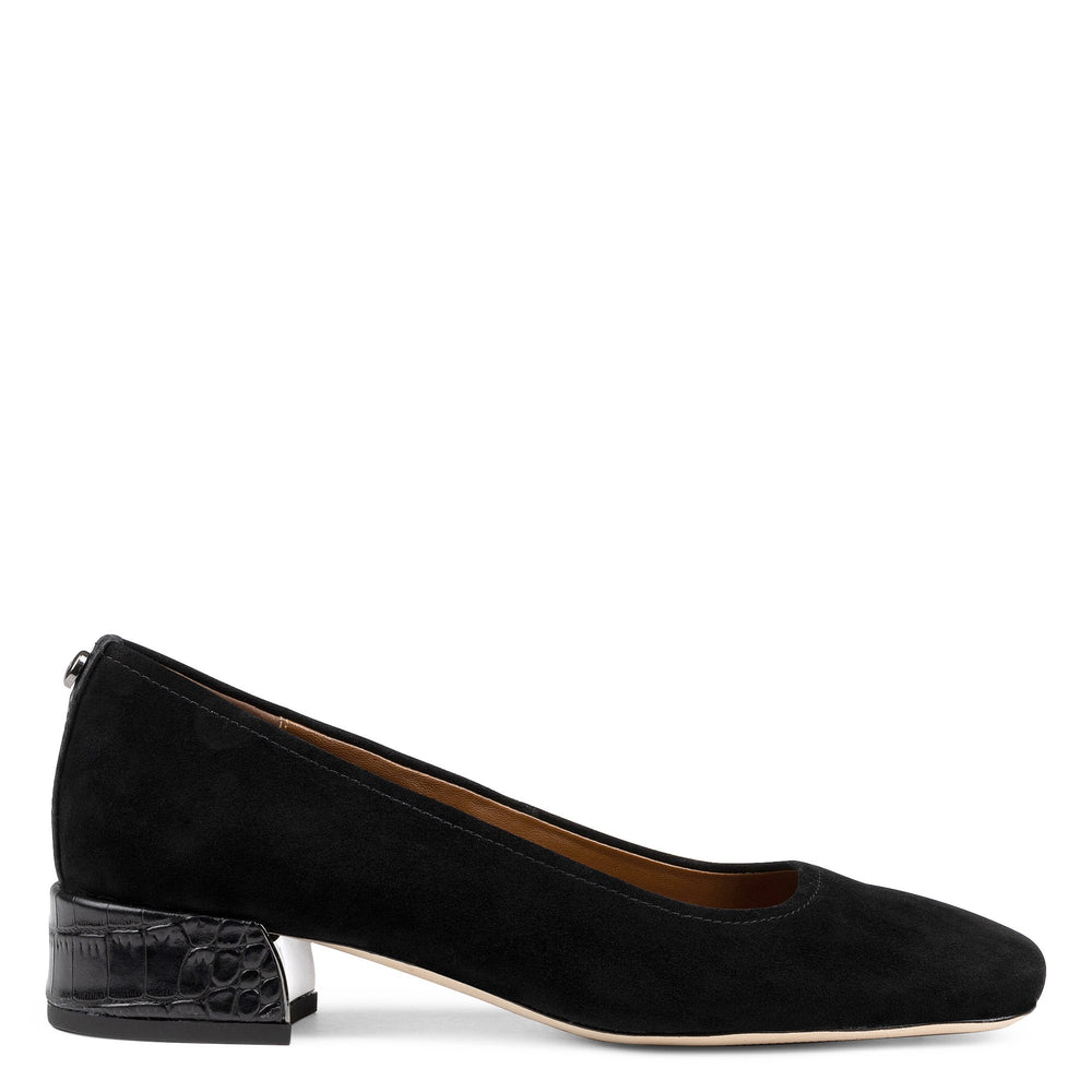 DREWW Black Suede - Donald Pliner Dress