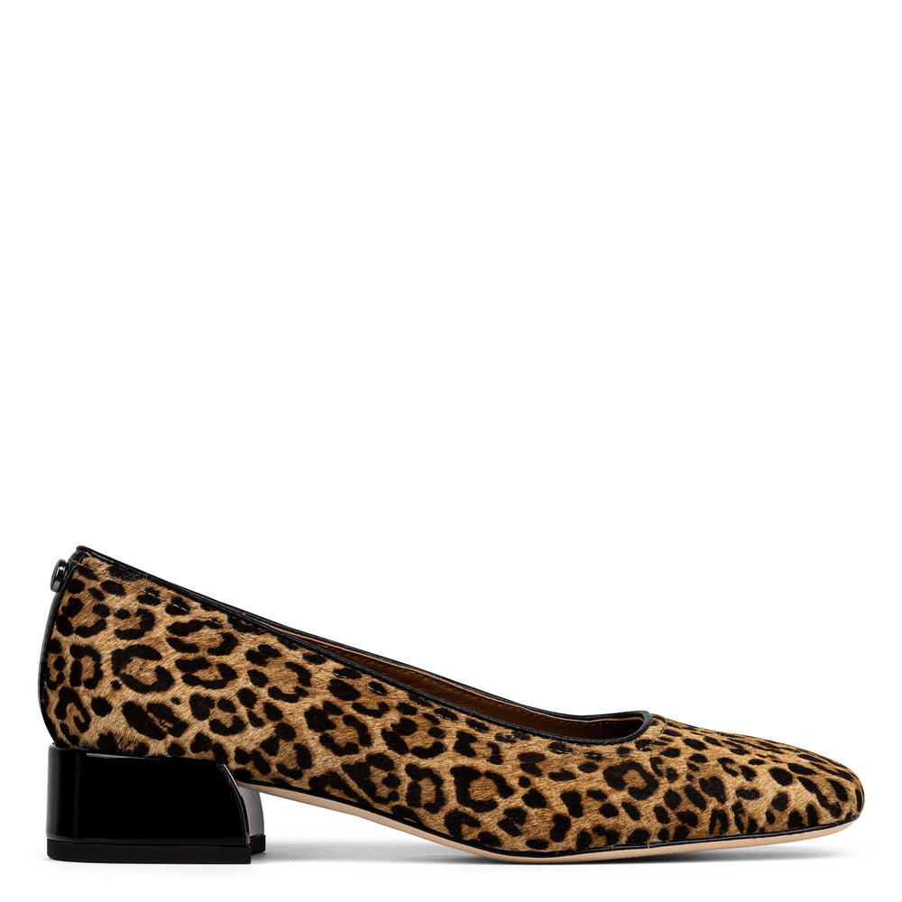 DREWW Black Natural Leopard - Donald Pliner Dress