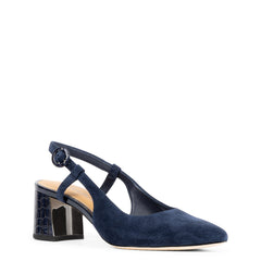 SONG Navy Suede - Donald Pliner Dress