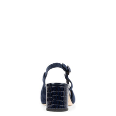 SONG Navy Suede - Donald Pliner Dress