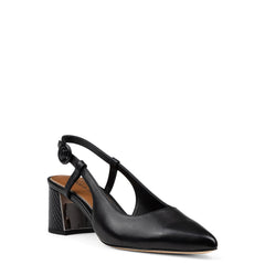 SONG Black Leather - Donald Pliner Dress