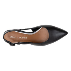 SONG Black Leather - Donald Pliner Dress