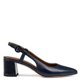 SONG Navy Leather - Donald Pliner Dress