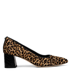 SUZETTE Black Natural Leopard - Donald Pliner Dress