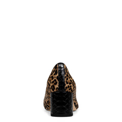 SUZETTE Black Natural Leopard - Donald Pliner Dress
