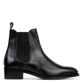 ASHFORD Black Lizard Print Leather - Donald Pliner Boot