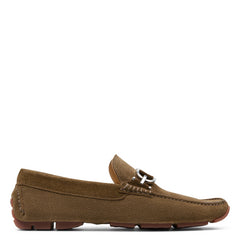 DACIO DRIVER Olive Perf Suede - Donald Pliner Casual