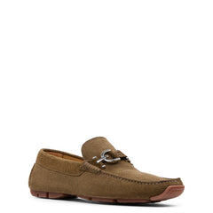 DACIO DRIVER Olive Perf Suede - Donald Pliner Casual