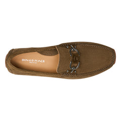 DACIO DRIVER Olive Perf Suede - Donald Pliner Casual