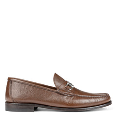 EVANSTON Whiskey Pebbled Calf - Donald Pliner Casual