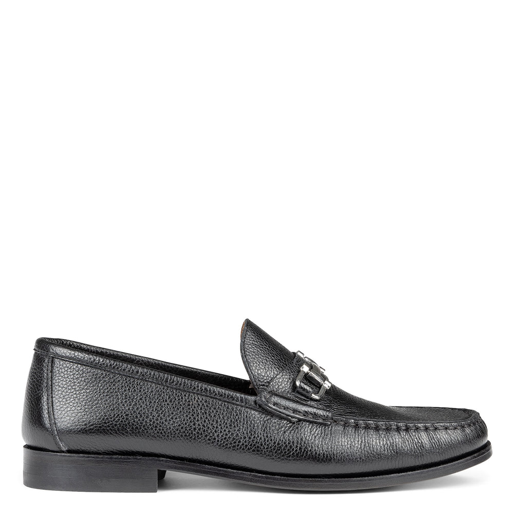 EVANSTON Black Pebbled Calf - Donald Pliner Casual