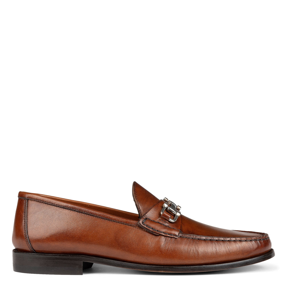 EVANSTON Whiskey Calf Leather - Donald Pliner Casual