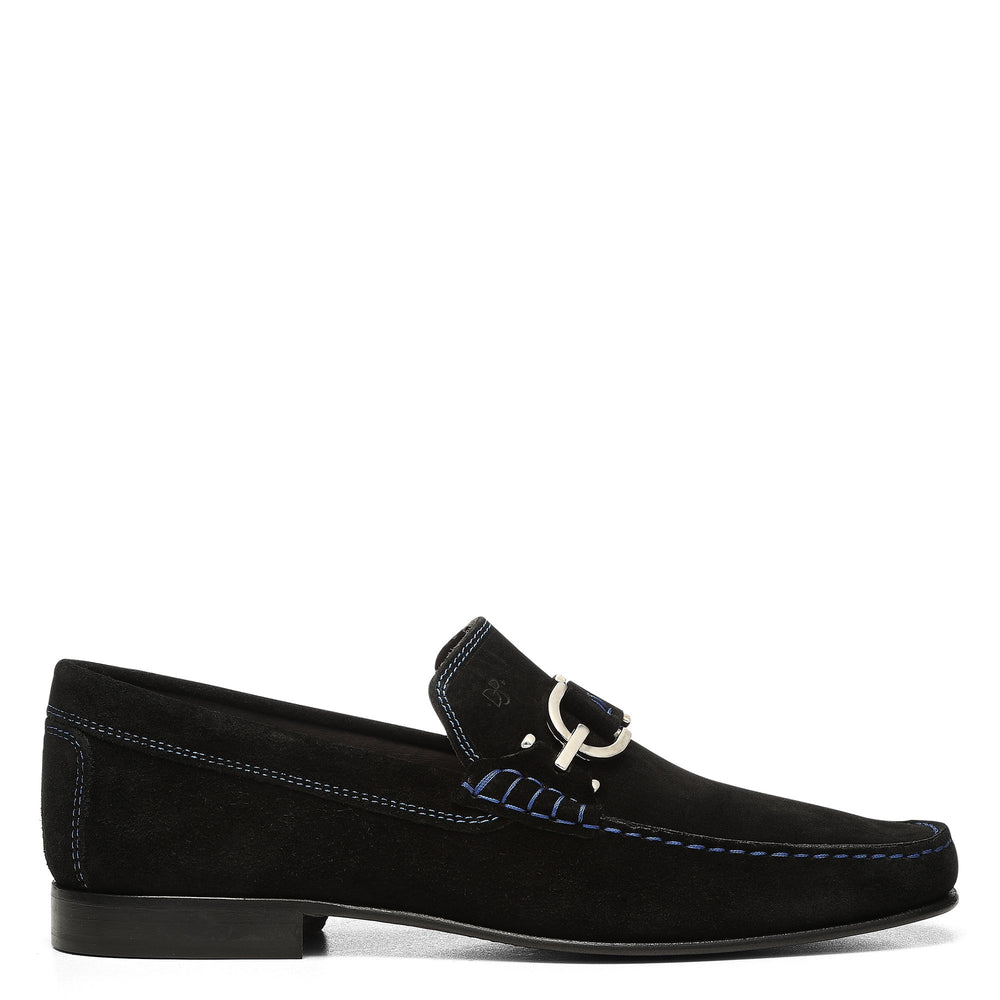 DACIO Black (Suede) - Donald Pliner Casual