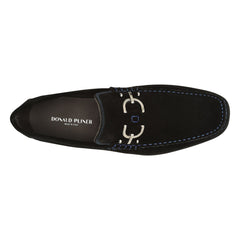 DACIO Black (Suede) - Donald Pliner Casual