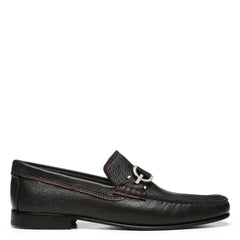 DACIO Black Leather - Donald Pliner Casual