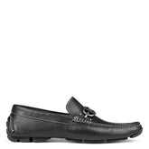 DACIO DRIVER Black Tumbled Leather - Donald Pliner Casual