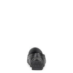 DACIO DRIVER Black Tumbled Leather - Donald Pliner Casual
