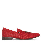 SPENCER Red Raffia - Donald Pliner Casual