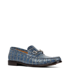 EVANSTON Navy Crocco - Donald Pliner Casual