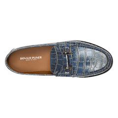 EVANSTON Navy Crocco - Donald Pliner Casual