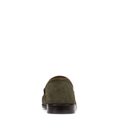 EVANSTON Military Green Suede - Donald Pliner Casual