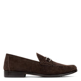 EVANSTON Chocolate Brown Suede - Donald Pliner Casual
