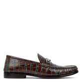 EVANSTON Mahogany Crocco - Donald Pliner Casual