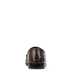 EVANSTON Mahogany Crocco - Donald Pliner Casual